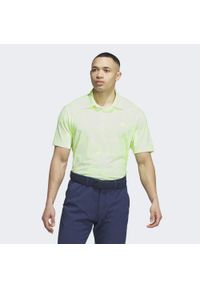 Adidas - Koszulka polo Ultimate365 Print. Typ kołnierza: polo. Kolor: biały. Materiał: materiał. Wzór: nadruk. Styl: sportowy