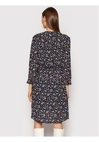 Selected Femme Sukienka koszulowa Damina 16059977 Granatowy Regular Fit. Kolor: niebieski. Materiał: syntetyk. Typ sukienki: koszulowe #3