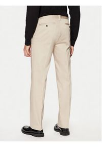 AMI PARIS - AMI Paris Chinosy HTR005.CO0009 Beżowy Regular Fit. Kolor: beżowy. Materiał: bawełna #2