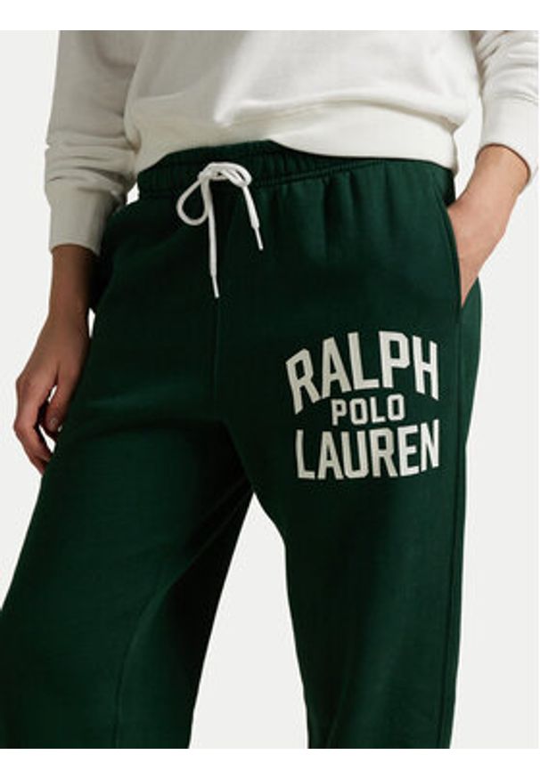 Polo Ralph Lauren Spodnie dresowe 211971758001 Zielony Tapered Fit. Kolor: zielony. Materiał: bawełna