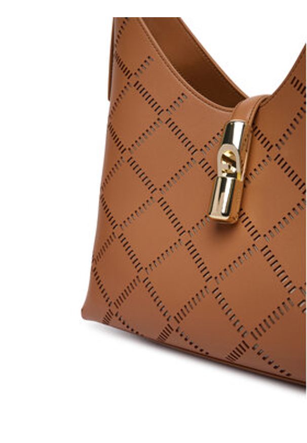 Furla Torebka Goccia M WB01499 BX3947 KH RY000 Brązowy. Kolor: brązowy. Materiał: skórzane