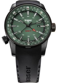 Zegarek Traser Zegarek męski Traser TS-109744 zielony. Kolor: zielony #1