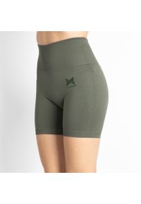 XTREME SOCKSWEAR - Spodenki sportowe damskie Xtreme Sportswear. Kolor: zielony. Materiał: poliamid, elastan. Sport: fitness #1