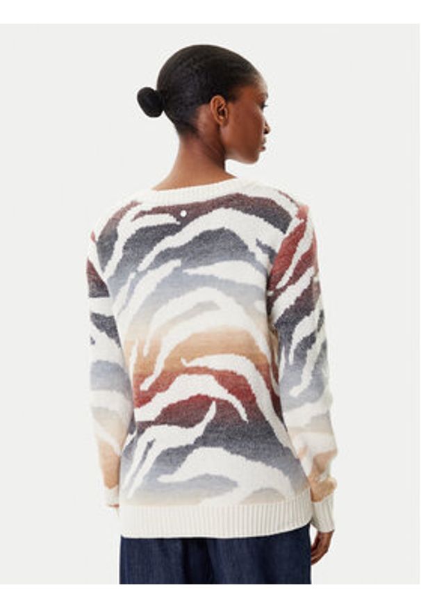 Desigual Sweter Wasilla 25WWJF21 Kolorowy Regular Fit. Materiał: syntetyk. Wzór: kolorowy