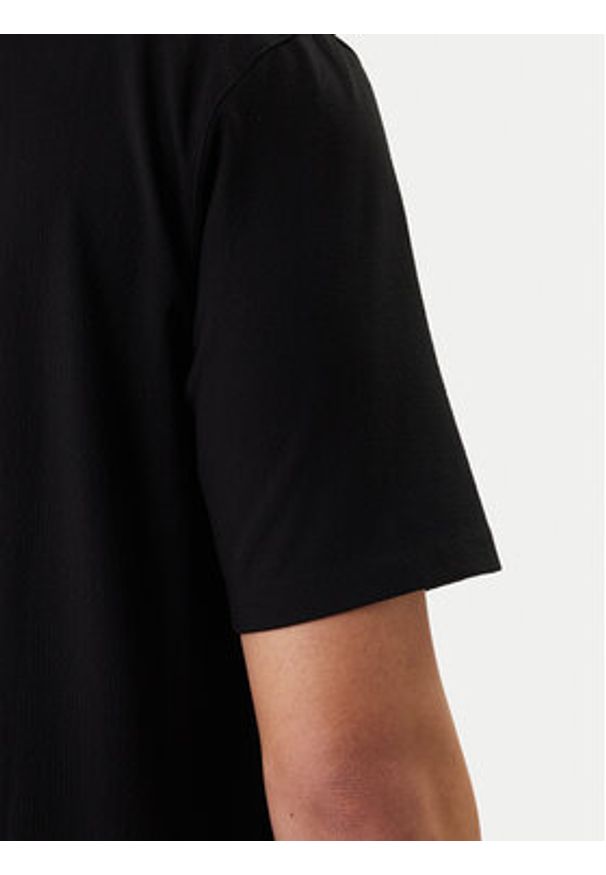 Karl Lagerfeld - KARL LAGERFELD Koszula 605942 562034 Czarny Regular Fit. Typ kołnierza: dekolt w karo. Kolor: czarny. Materiał: wiskoza, syntetyk