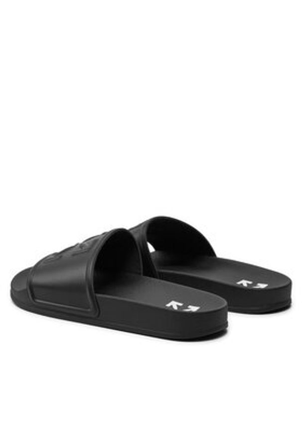 OFF-WHITE - Off-White Klapki OWIC006S22MAT0011000 Czarny. Kolor: czarny