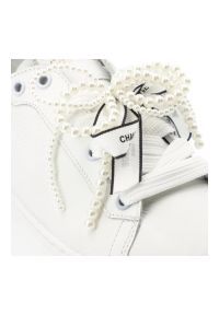 CheBello - Sneakersy damskie Chebello, cholewka ze skóry naturalnej gładkiej klasyczne sznurowanie ozdobne detale masywna podeszwa zapewniająca stabilność i wyg. Okazja: na co dzień. Zapięcie: sznurówki. Kolor: biały. Materiał: skóra. Szerokość cholewki: normalna. Wzór: gładki. Obcas: na platformie. Styl: klasyczny #2