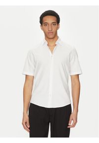 BOSS Koszula Rash_2 50537332 Biały Regular Fit. Kolor: biały. Materiał: bawełna