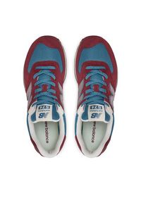 New Balance Sneakersy U574RBB Czerwony. Kolor: czerwony. Materiał: skóra. Model: New Balance 574 #4