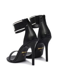 Just Cavalli Sandały 80RA3S26 ZSE28 Czarny. Kolor: czarny. Materiał: skóra #2