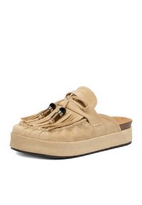 DeeZee Klapki CEO-HXX25C05-2 Beżowy. Kolor: beżowy. Materiał: materiał #7