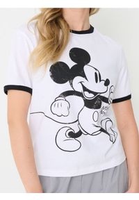 Sinsay - Koszulka Mickey Mouse - kremowy. Kolor: kremowy. Wzór: motyw z bajki