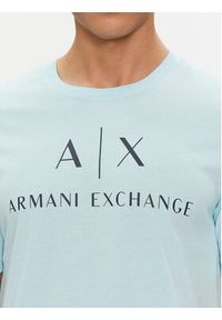 Armani Exchange T-Shirt 8NZTCJ Z8H4Z 15CY Fioletowy Regular Fit. Kolor: fioletowy. Materiał: bawełna