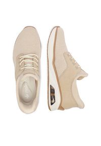 Rieker Sneakersy M5665-60 Beżowy. Kolor: beżowy. Materiał: materiał #4
