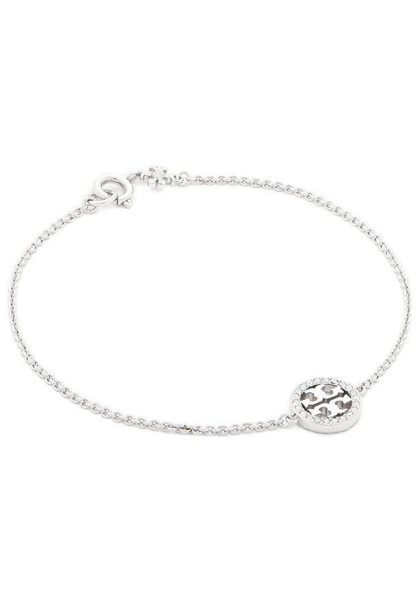Bransoletka Tory Burch. Materiał: srebrne. Kolor: srebrny