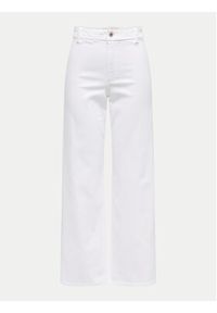 JDY Jeansy Iris 15341269 Biały Wide Leg. Kolor: biały #3