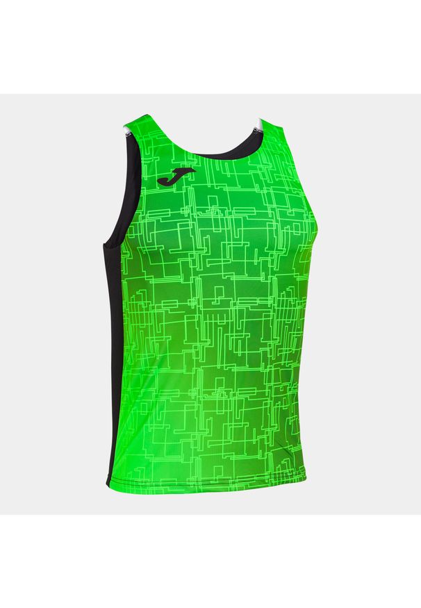 Tank top do biegania męski Joma Elite VIII. Kolor: niebieski, wielokolorowy, czarny