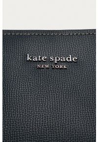 Kate Spade - Torebka skórzana. Kolor: niebieski. Materiał: skórzane #2