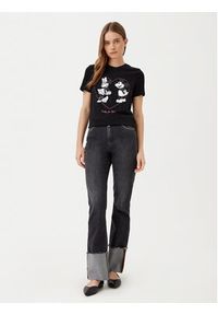 only - ONLY T-Shirt Mickey 15317991 Czarny Regular Fit. Kolor: czarny. Materiał: bawełna