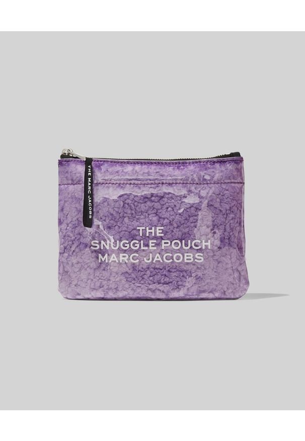 THE MARC JACOBS - Kosmetyczka The Flat Snuggle. Kolor: różowy, wielokolorowy, fioletowy. Wzór: kolorowy, nadruk