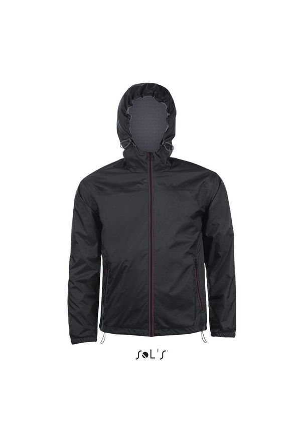 SOL'S - Windbreaker Sol's Skate. Kolor: wielokolorowy, niebieski, żółty. Styl: elegancki
