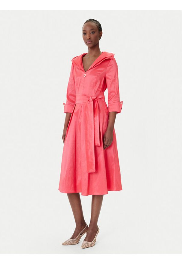 Joseph Ribkoff Sukienka koktajlowa 261719 Różowy Regular Fit. Kolor: różowy. Materiał: syntetyk. Styl: wizytowy