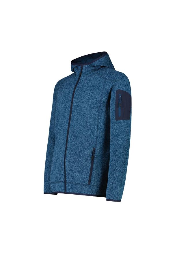 Bluza męska turystyczna CMP 3H60847N. Kolor: niebieski. Styl: sportowy. Sport: turystyka piesza