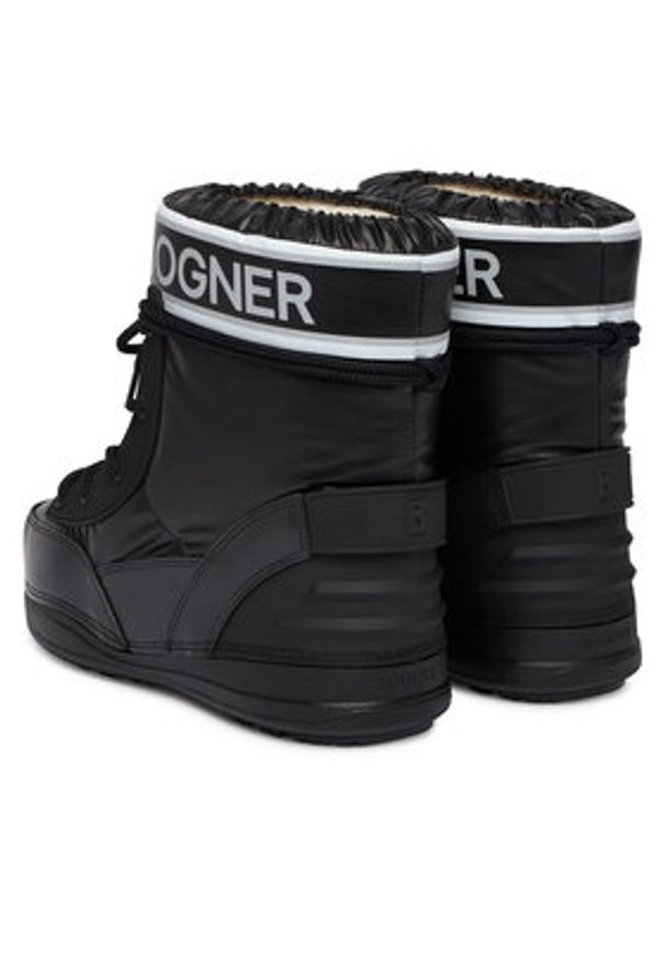 Bogner Śniegowce La Plagne 14 A 32547014 Czarny. Kolor: czarny. Materiał: skóra