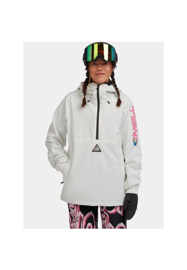 Anorak Damski O'Neill FWC'Play Park. Kolor: biały. Sport: turystyka piesza, narciarstwo