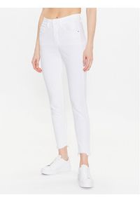 Salsa Jeansy 121088 Biały Skinny Cropped Fit. Kolor: biały #1