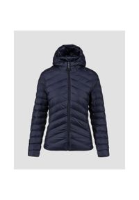 Kurtka ocieplana damska Dolomite STRENTA DARK BLUE. Kolor: niebieski. Materiał: puch. Sport: turystyka piesza
