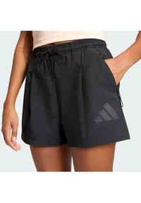 Adidas - adidas Szorty sportowe Z.N.E. KD8459 Czarny Loose Fit. Kolor: czarny. Materiał: syntetyk #4