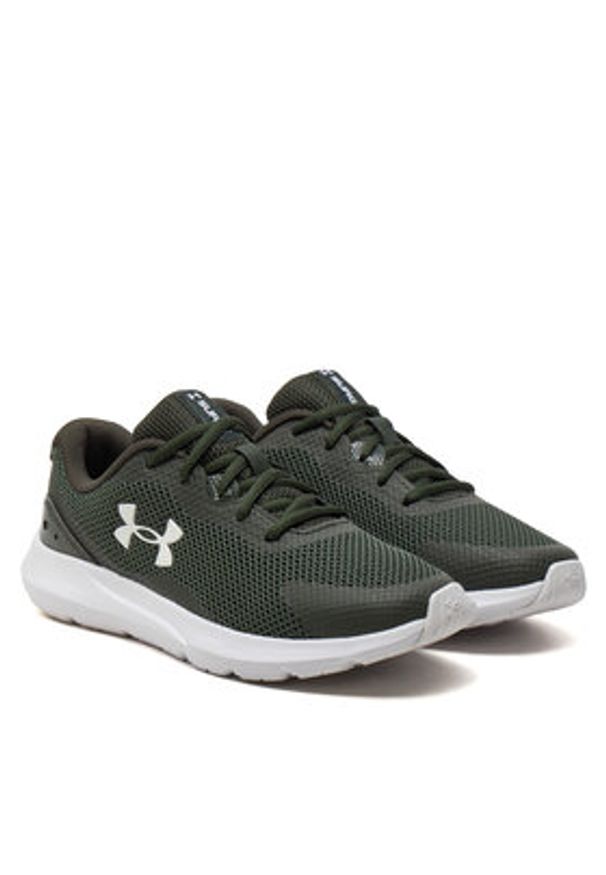 Under Armour Buty do biegania Ua Bgs Surge 3 3024989-300 Zielony. Kolor: zielony. Materiał: materiał