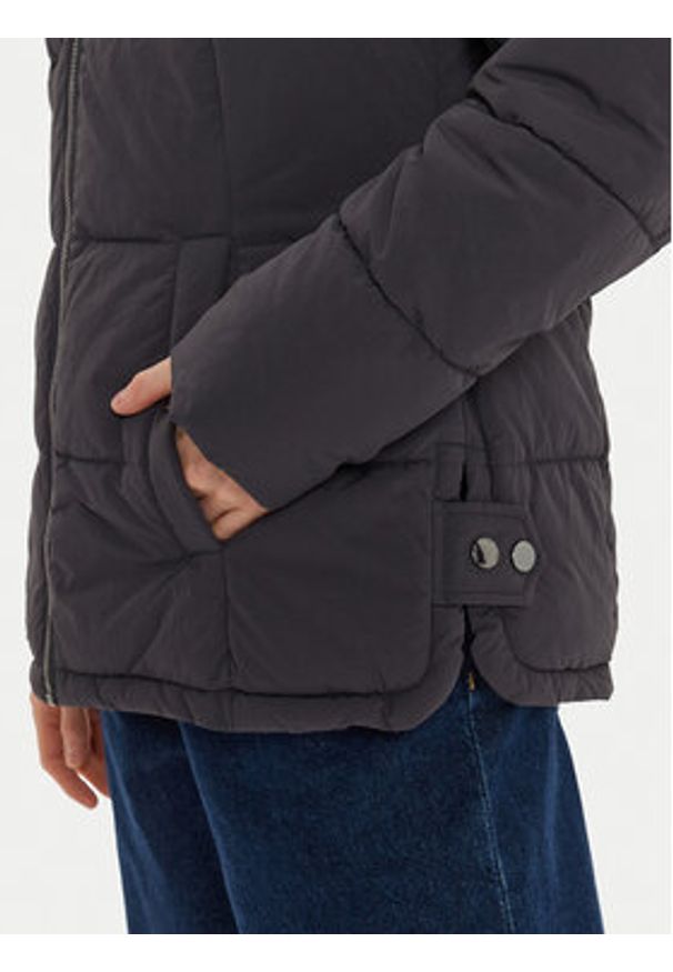 Fransa Kurtka zimowa Marna 20613795 Czarny Regular Fit. Kolor: czarny. Materiał: syntetyk. Sezon: zima