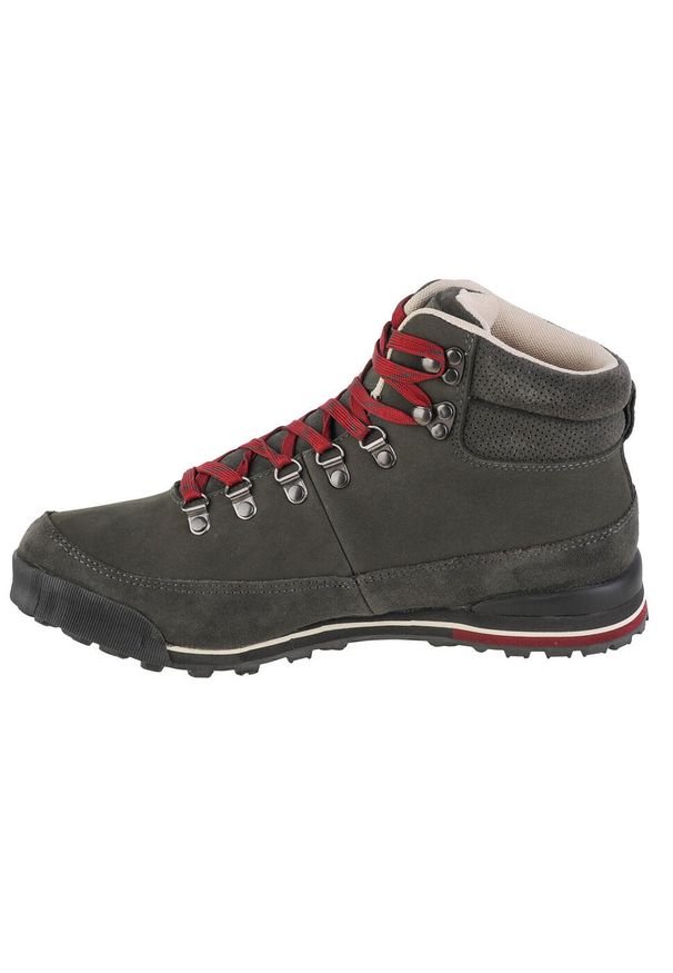 Buty trekkingowe męskie CMP Heka WP Hiking. Kolor: czerwony, brązowy, wielokolorowy, szary. Materiał: nubuk