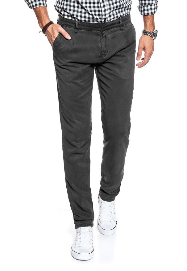 Mustang - MUSTANG SPODNIE MĘSKIE Cropped Chino 1010056 4087