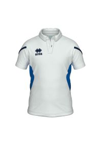 ERREA - Koszulka polo dla dzieci Errea Clark. Typ kołnierza: polo. Kolor: niebieski, wielokolorowy, biały. Styl: sportowy #1