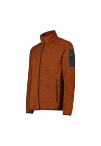 Bluza męska turystyczna CMP 3H60747N. Kolor: pomarańczowy. Materiał: polar. Sport: turystyka piesza #1
