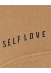 SELF LOVE - Kamelowe spodnie dresowe Aspen. Kolor: beżowy. Materiał: dresówka #2