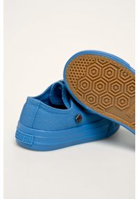 Big-Star - Big Star - Tenisówki dziecięce. Nosek buta: okrągły. Zapięcie: rzepy. Kolor: niebieski. Materiał: syntetyk, materiał, guma. Szerokość cholewki: normalna. Wzór: gładki #2