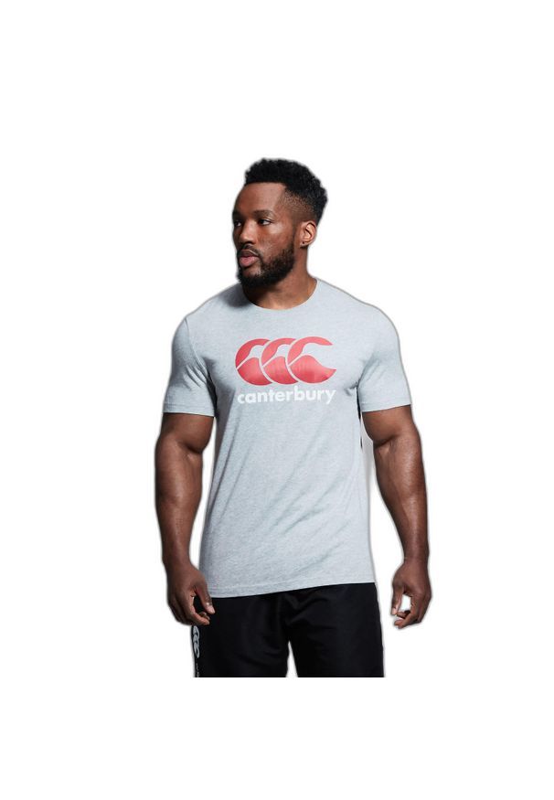 CANTERBURY - Koszulka Canterbury CCC Logo. Kolor: szary