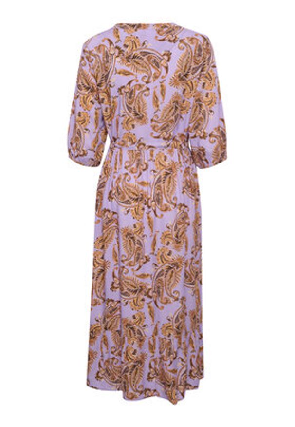 Cream Sukienka letnia Rosina 10611495 Fioletowy Regular Fit. Kolor: fioletowy. Materiał: wiskoza. Sezon: lato