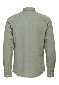 Only & Sons Koszula 22012321 Zielony Slim Fit. Kolor: zielony. Materiał: bawełna #6