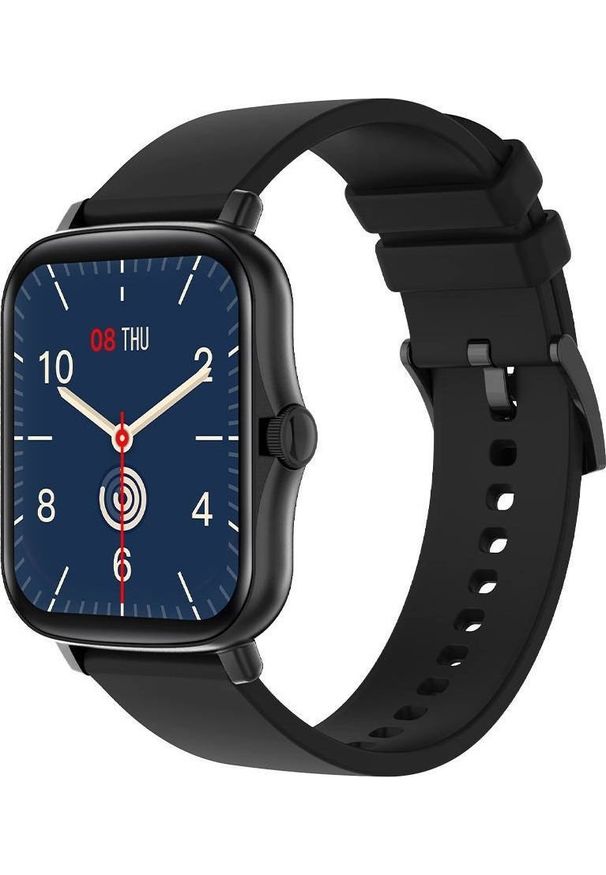 Smartwatch Colmi P8 Plus Czarny (P8 Plus Black). Rodzaj zegarka: smartwatch. Kolor: czarny