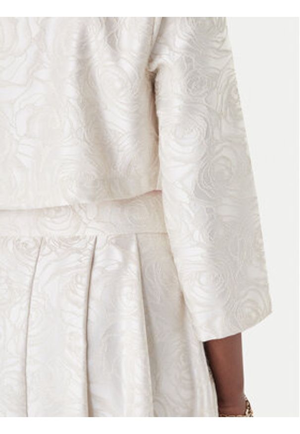 Rinascimento Bolerko CFC0127710003 Écru Regular Fit. Kolor: kremowy. Materiał: syntetyk