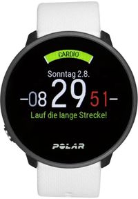 POLAR Unite Fitneso laikrodis Baltas, S-L. Materiał: polar