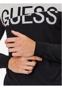 Guess Sweter M3BR09 Z3052 Czarny Regular Fit. Kolor: czarny. Materiał: syntetyk #5