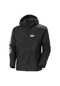 Kurtka trekkingowa męska Helly Hansen Ervik. Typ kołnierza: kaptur. Kolor: wielokolorowy, czarny, biały. Styl: klasyczny #1