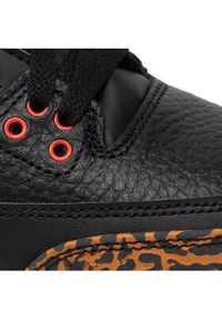 Nike Buty Air Jordan 3 Retro (Gs) 441140 088 Czarny. Kolor: czarny. Materiał: skóra. Model: Nike Air Jordan #2