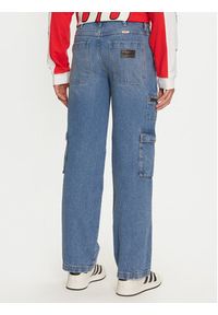 Wrangler Jeansy Hot Wheels 112357951 Niebieski Wide Leg. Kolor: niebieski #4